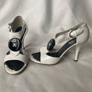 Moschino Button Heels